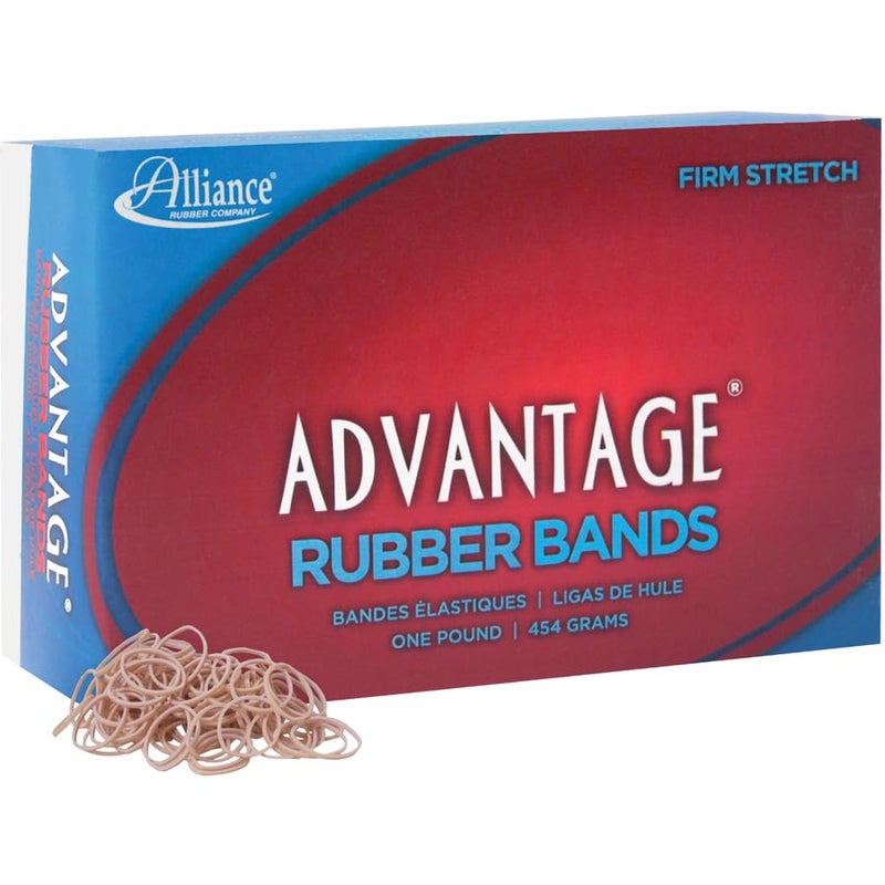 Alliance Advantage Rubber Band Size #10 (1 1/4 x 1/16 Inches) - 1 Pound Box (Approximately 3700 Bands per Pound) (26105) , Beige - Image 2